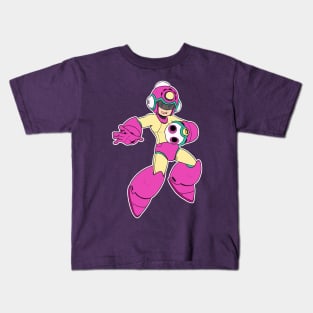 MEGAMAN BOUNCE BALL Kids T-Shirt